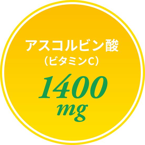 アスコルビン酸（ビタミンC） 1400mg
