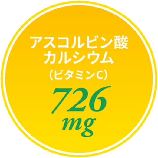 アスコルビン酸カルシウム（ビタミンC） 700mg